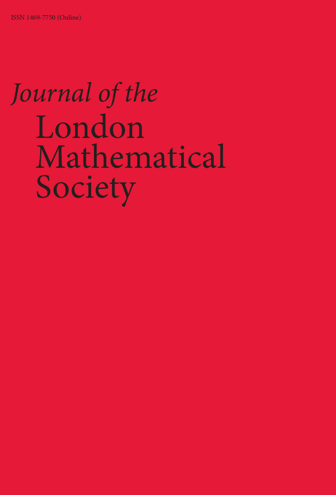 Journal of the LMS