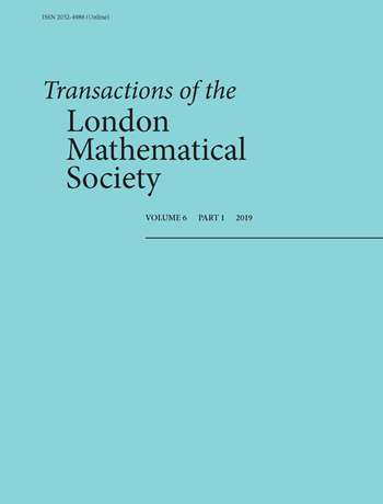 Image of the journal cover of Transactions of the London Mathematical Society