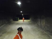 Photo of E. Tamayo-Mas in a mine